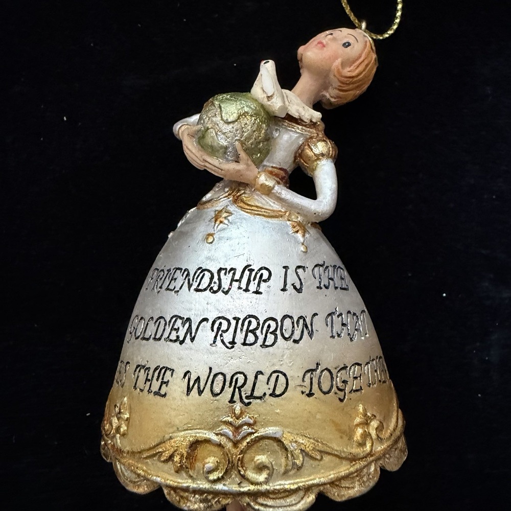 North Pole Trading Co. Friendship Angel Christmas Ornament‎ 2010